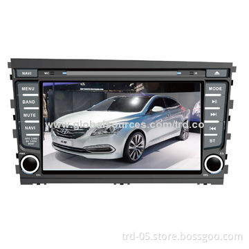 Hyundai Mistra, 2Din DVD and GPS Player with 8'' Touchscreen for Car, TV/Bluetooth/iPod/Rear View